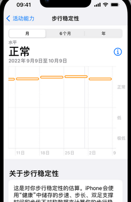 三原iPhone手机维修如何在iPhone开启'步行稳定性通知'