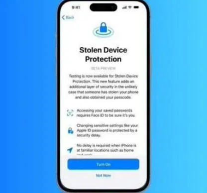 三原苹果授权维修店分享被盗设备保护功能开启方法 