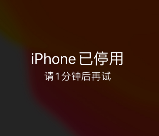 三原苹果手机维修分享:iPhone 显示“不可用”或“已停用”怎么办？还能保留数据吗？ 